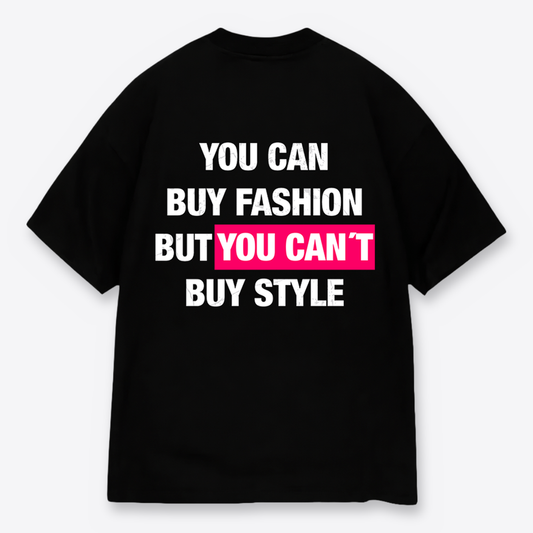 Polera MAORI Negra You Can't Buy Style
