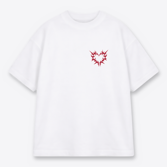 Polera MAORI Blanca Bad Hug