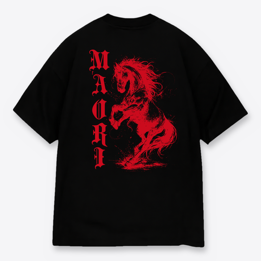 Polera MAORI Crimson Horse