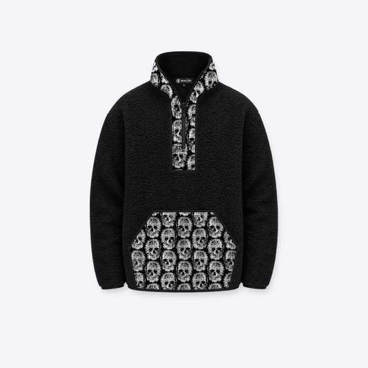 Chiporro MAORI Negro Calaveras Clavos