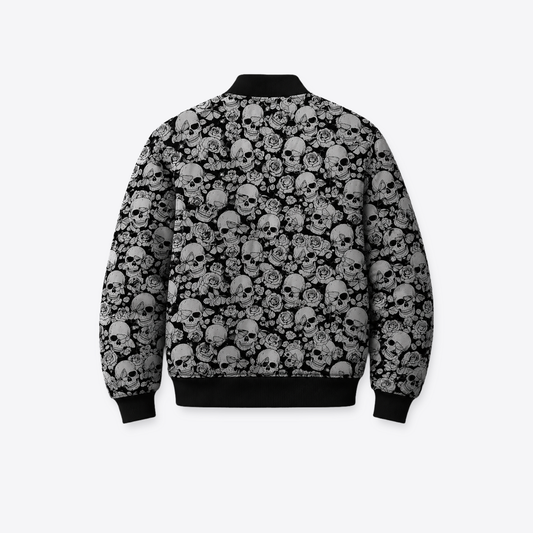 Bomber MAORI Calaveras Mariposas