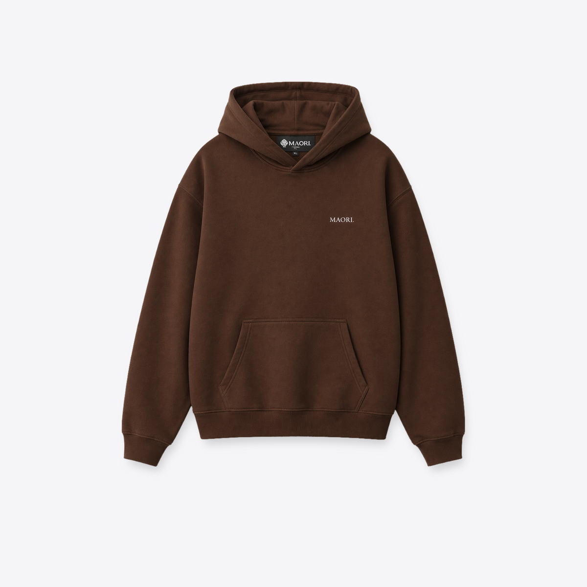 Hoodie MAORI Chocolate