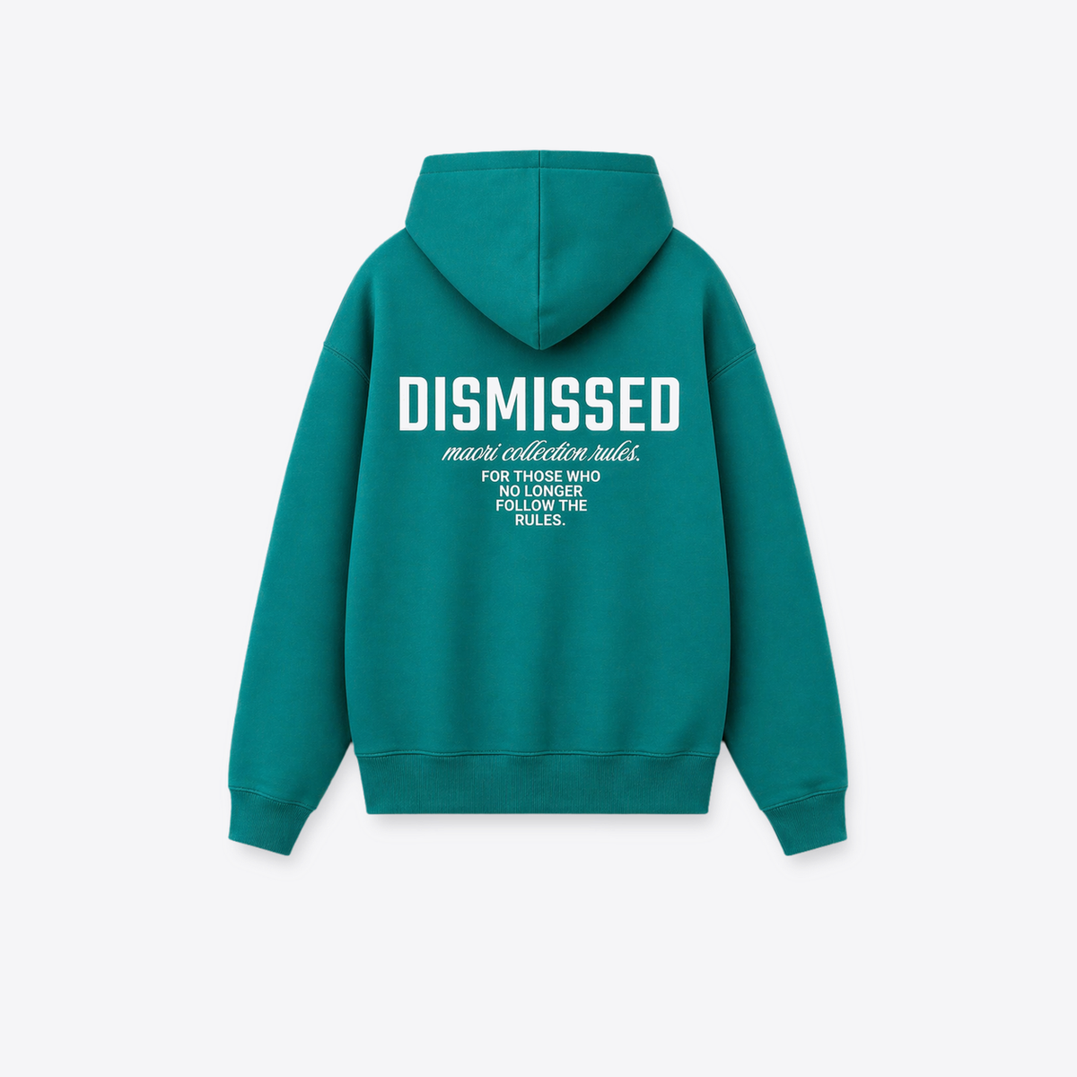 Hoodie MAORI Dismissed Turquesa