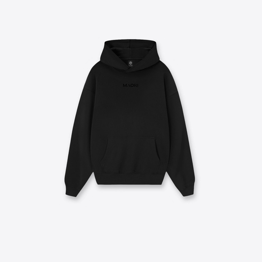 Hoodie MAORI Warhorse Black