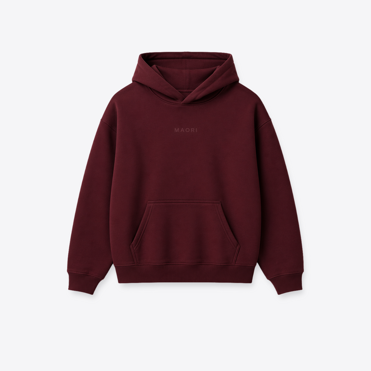 Hoodie MAORI Burdeo Basic