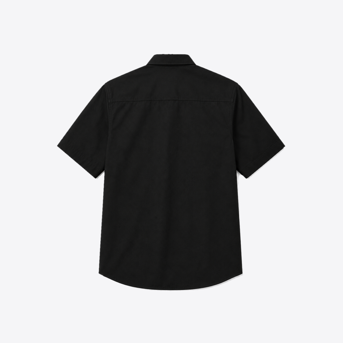 Camisa MAORI Negro Cuello Normal