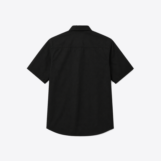 Camisa MAORI Negro Cuello Normal