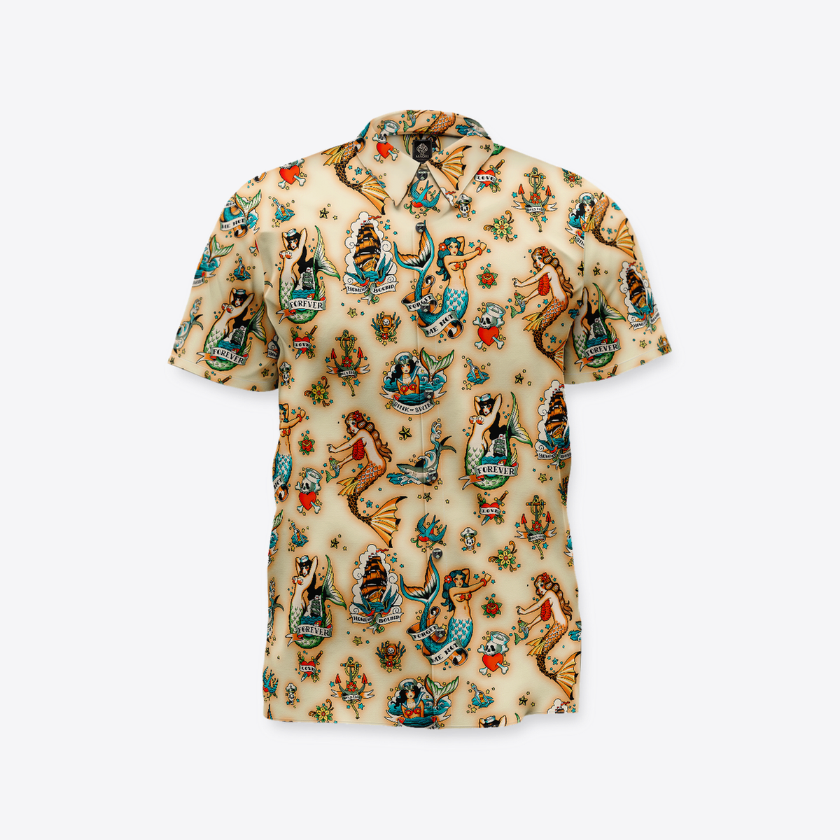 Camisa MAORI Tatto Tradi Crema