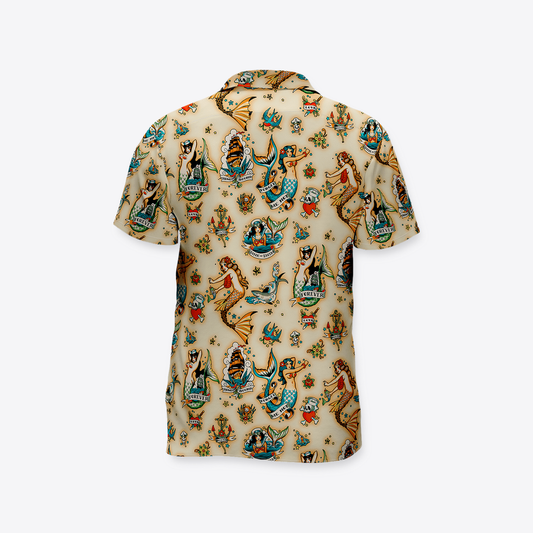 Camisa MAORI Tatto Tradi Crema