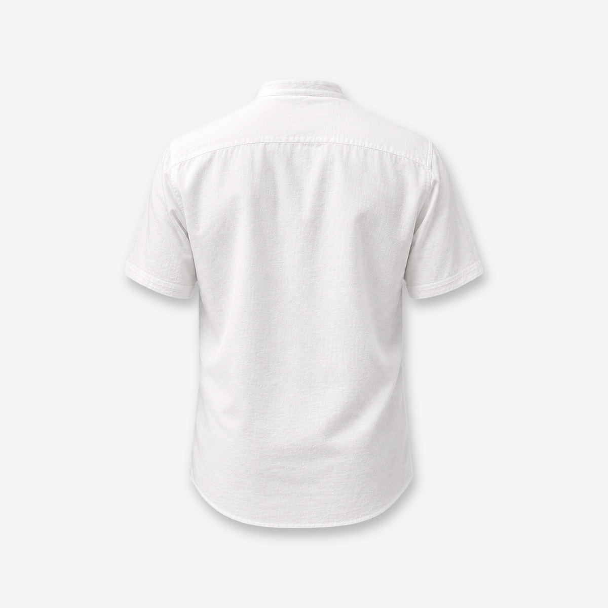 Camisa MAORI Blanca Cuello Mao