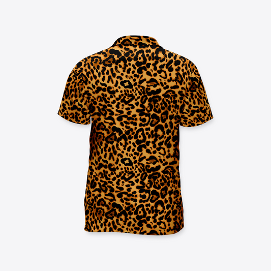 Camisa MAORI Leopardo Dorado