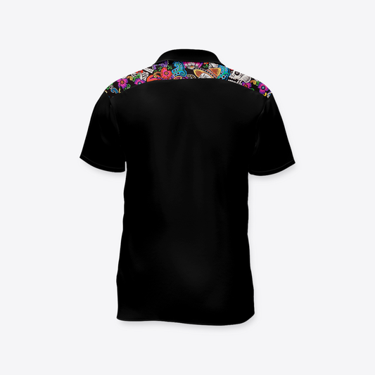 Camisa MAORI Negro Canesu Frida Khalo
