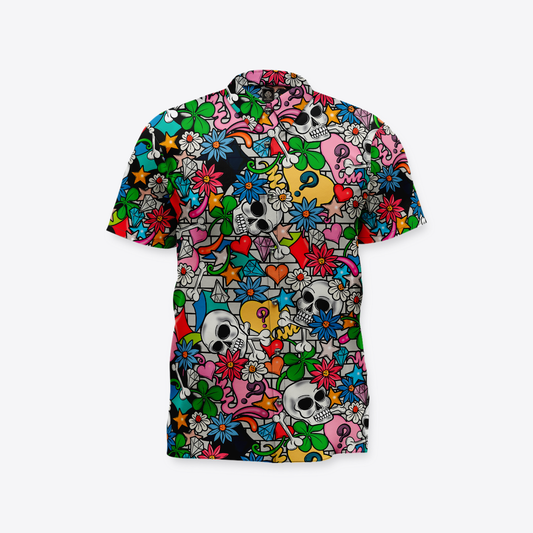 Camisa MAORI Frida Khalo Full Color