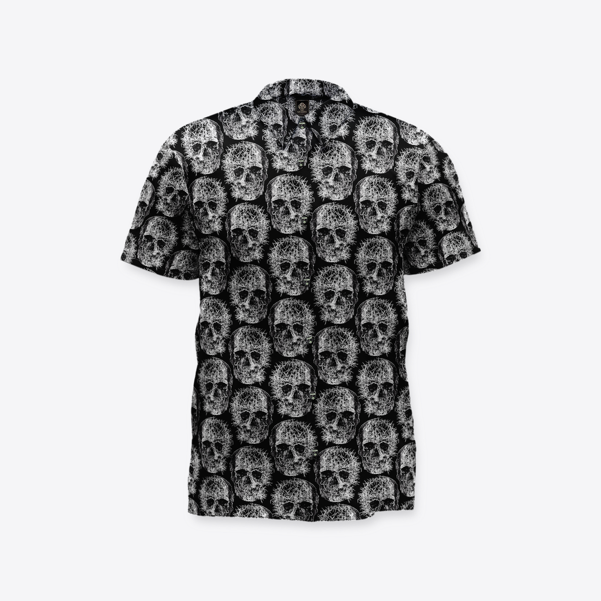 Camisa MAORI Calaveras Clavos