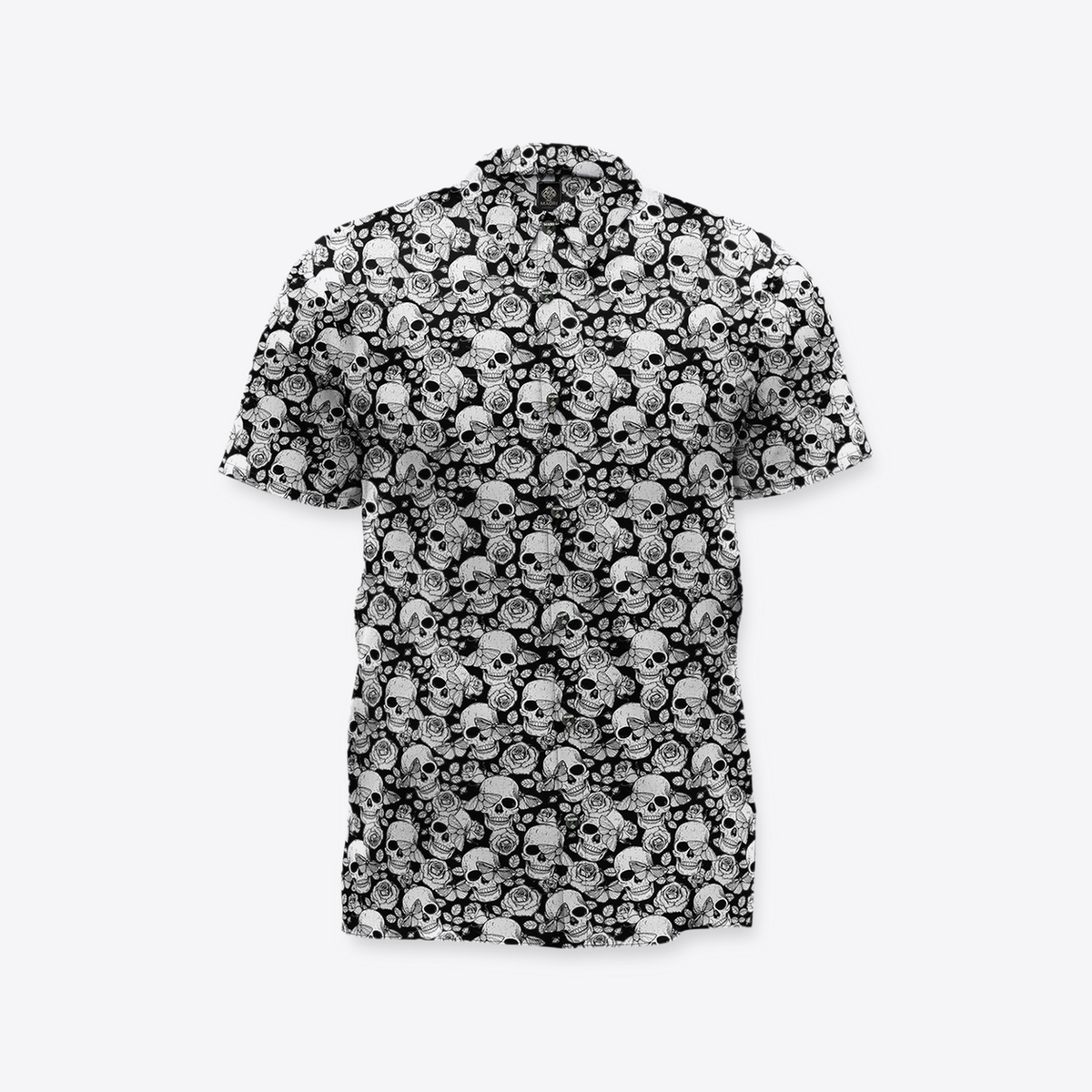 Camisa MAORI Calaveras Mariposas
