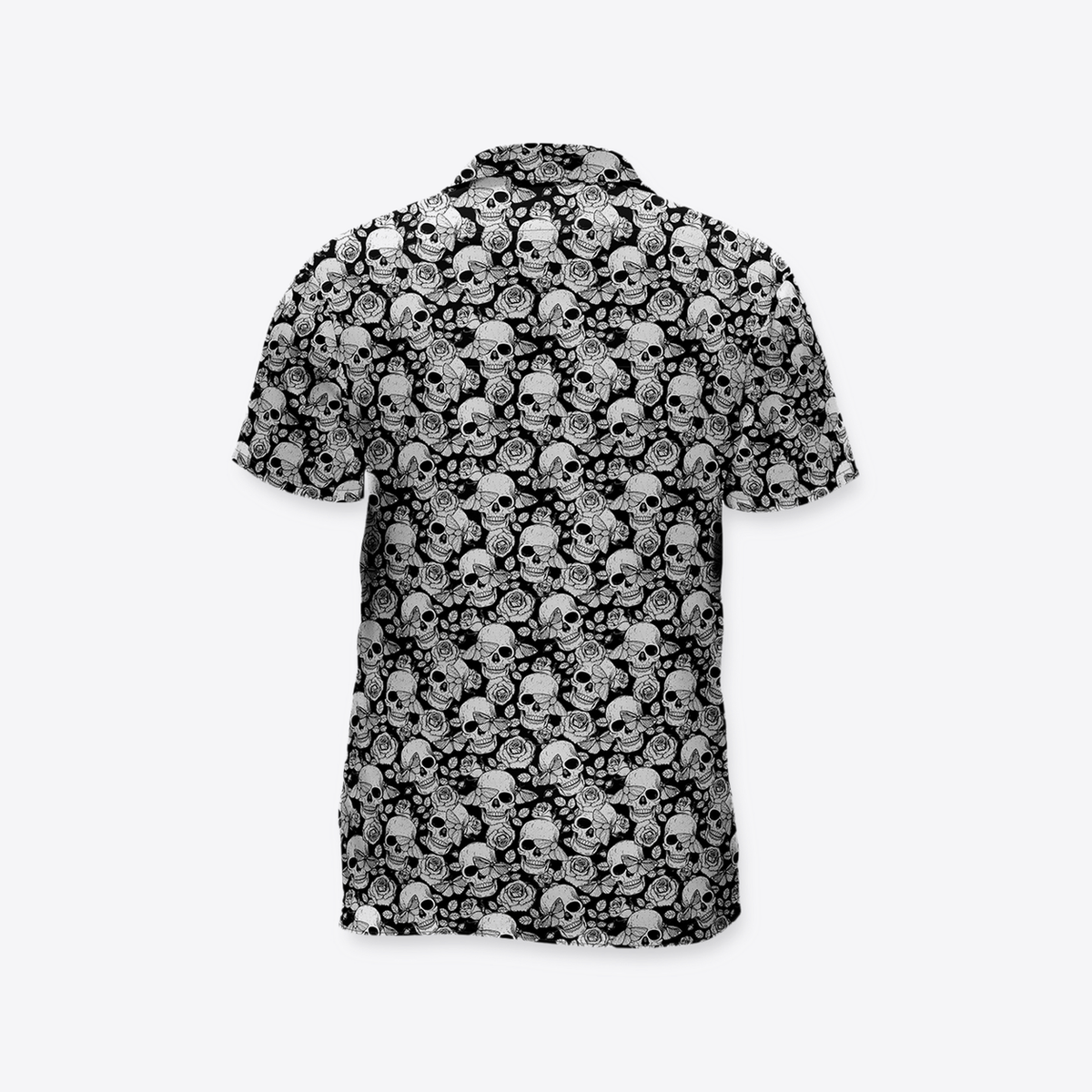 Camisa MAORI Calaveras Mariposas