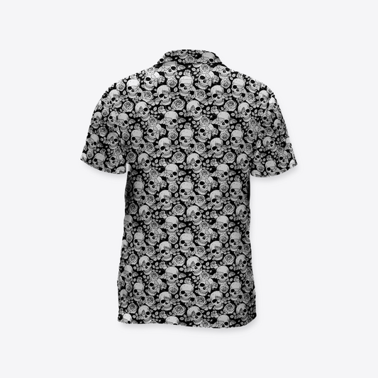 Camisa MAORI Calaveras Mariposas