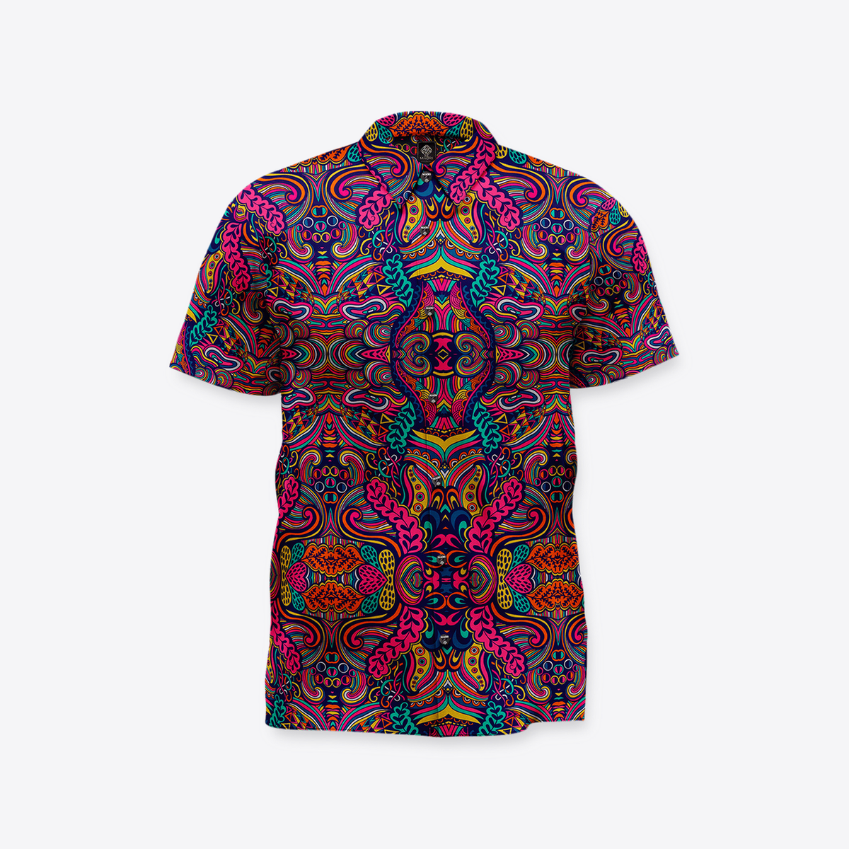 Camisa MAORI Trance Púrpura