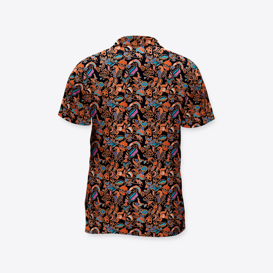 Camisa MAORI Gitana Azul