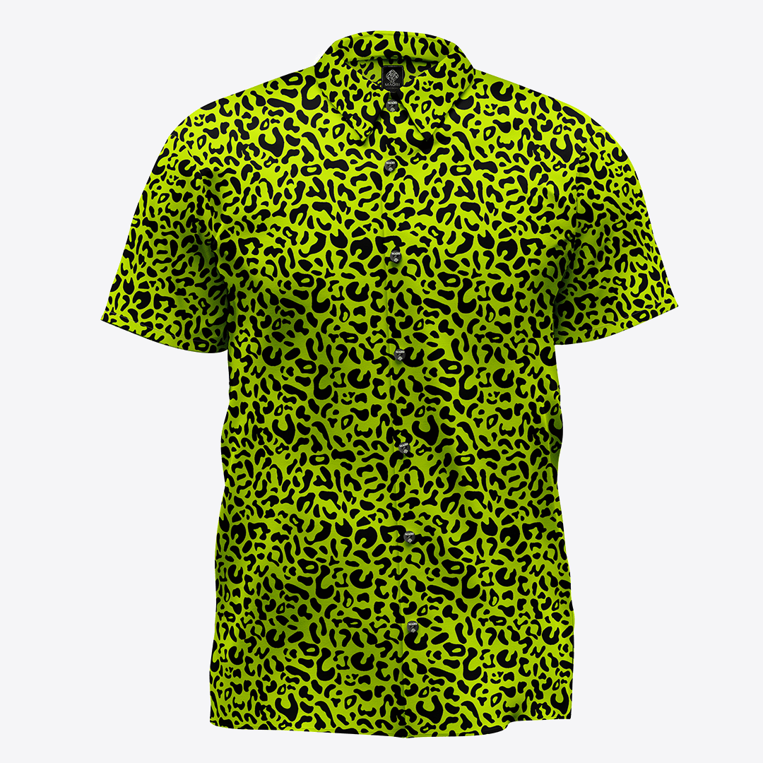 Camisa leopardo fluor