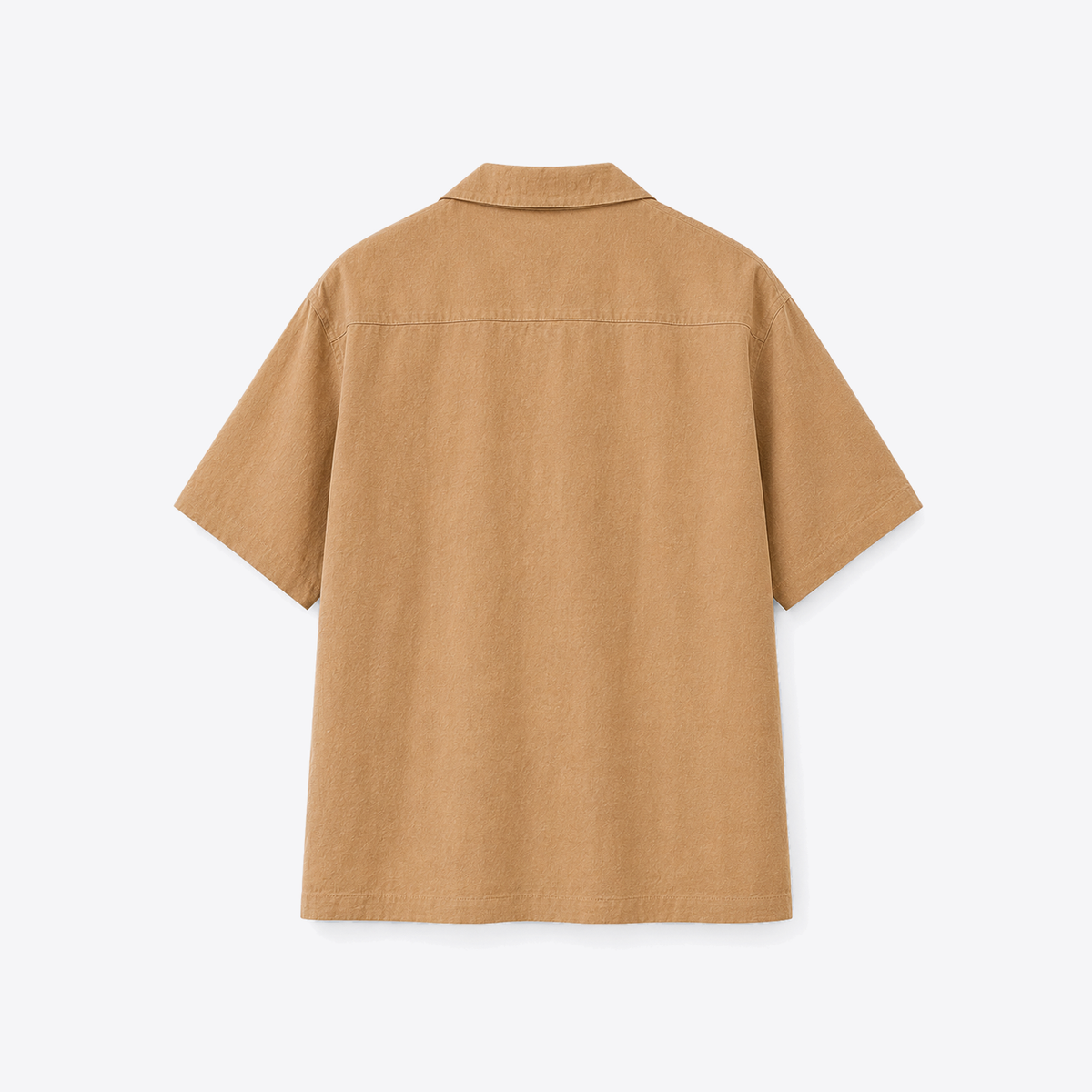 Camisa MAORI Cuello Sport Camel
