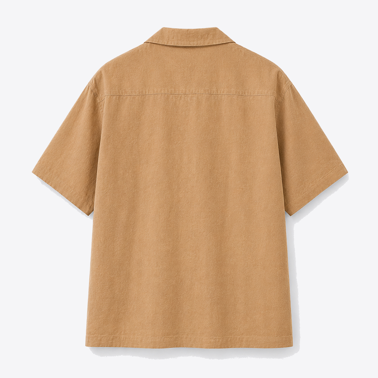 Camisa cuello sport camel