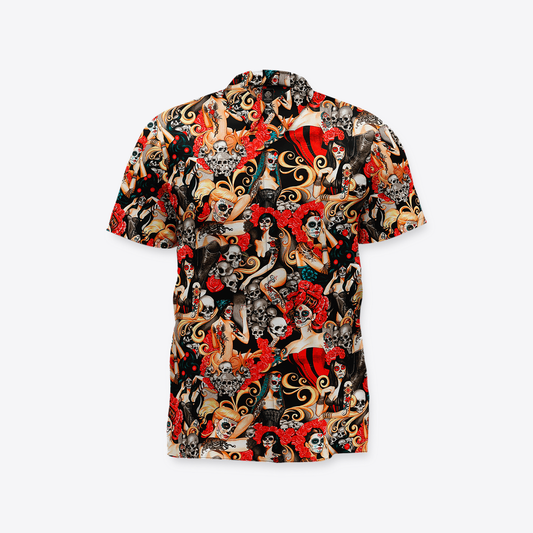 Camisa MAORI Party de Catrinas