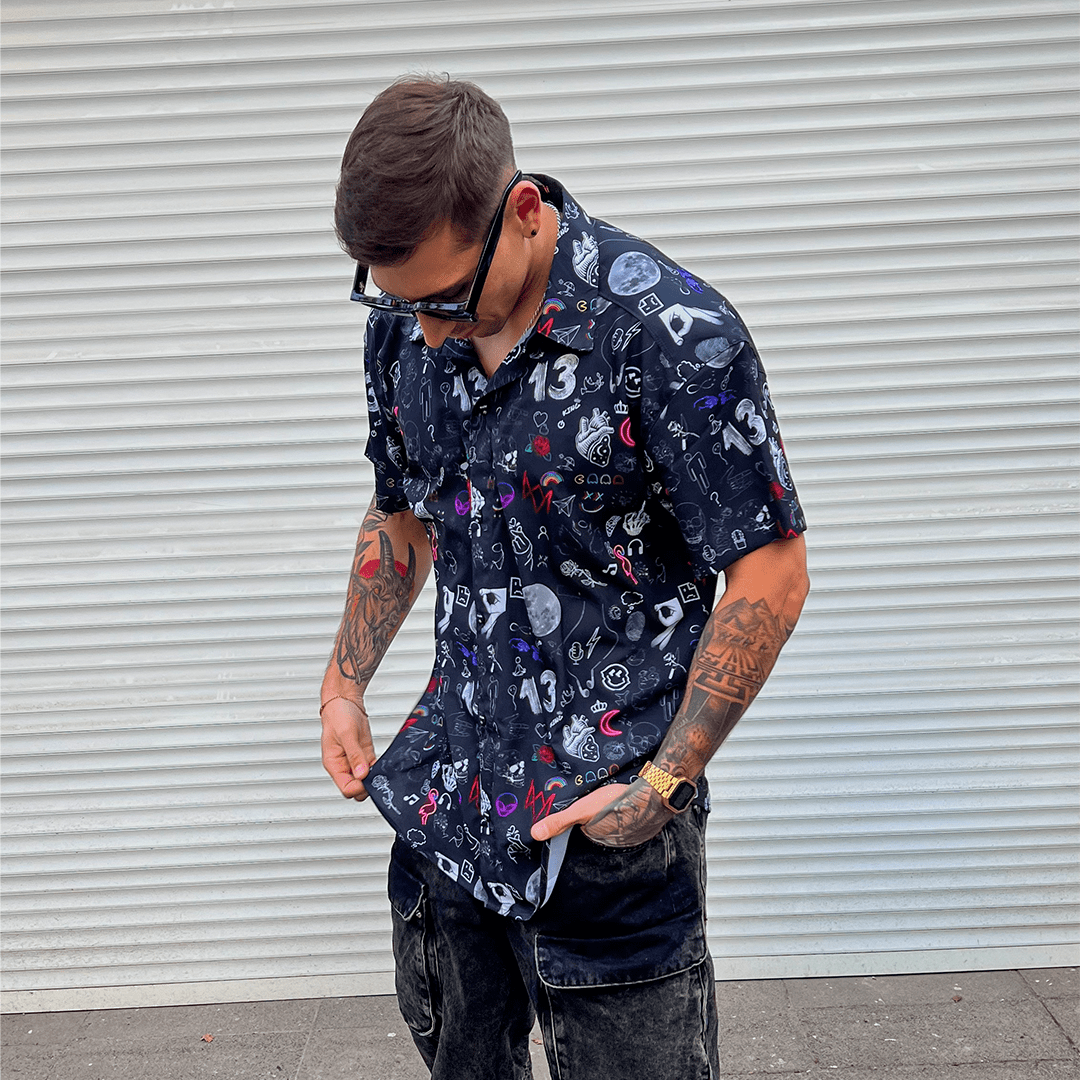 Camisa trece lunas
