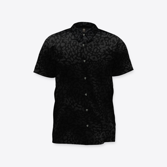 Camisa MAORI Leopardo Negro