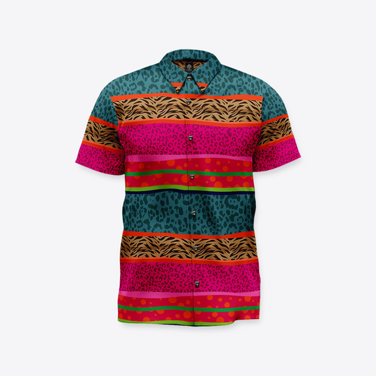 Camisa MAORI Safari Neón