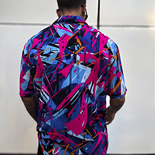 Camisa MAORI Crepe Urban Shred