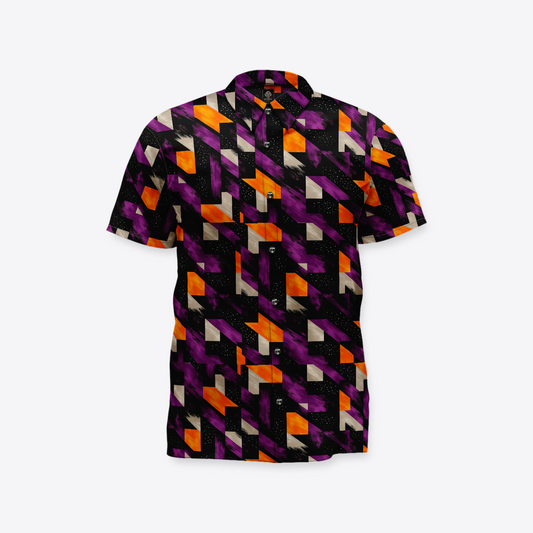 Camisa MAORI Nebula Geométrica
