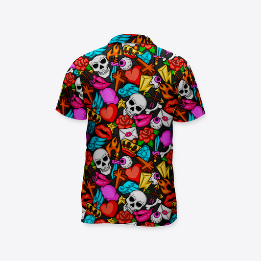 Camisa MAORI PsychoSkull Edición Limitada