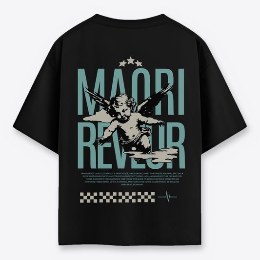 Polera MAORI Negra Querubín