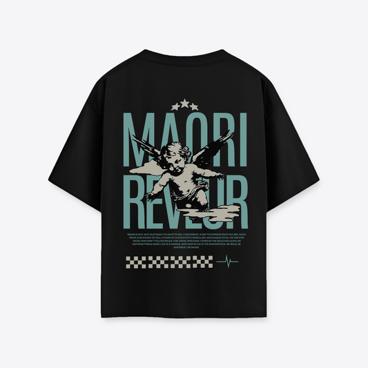 Polera MAORI Negra Querubín