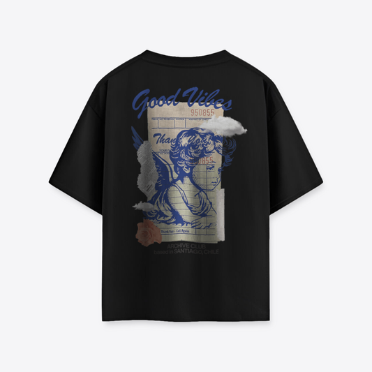 Polera MAORI Negra Cielo de Papel