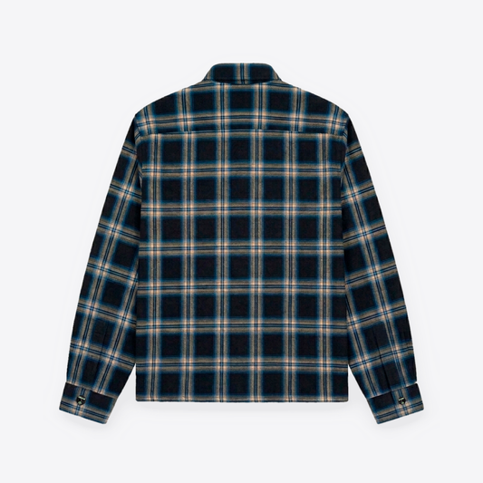 Camisa MAORI Tartán Negro Hielo