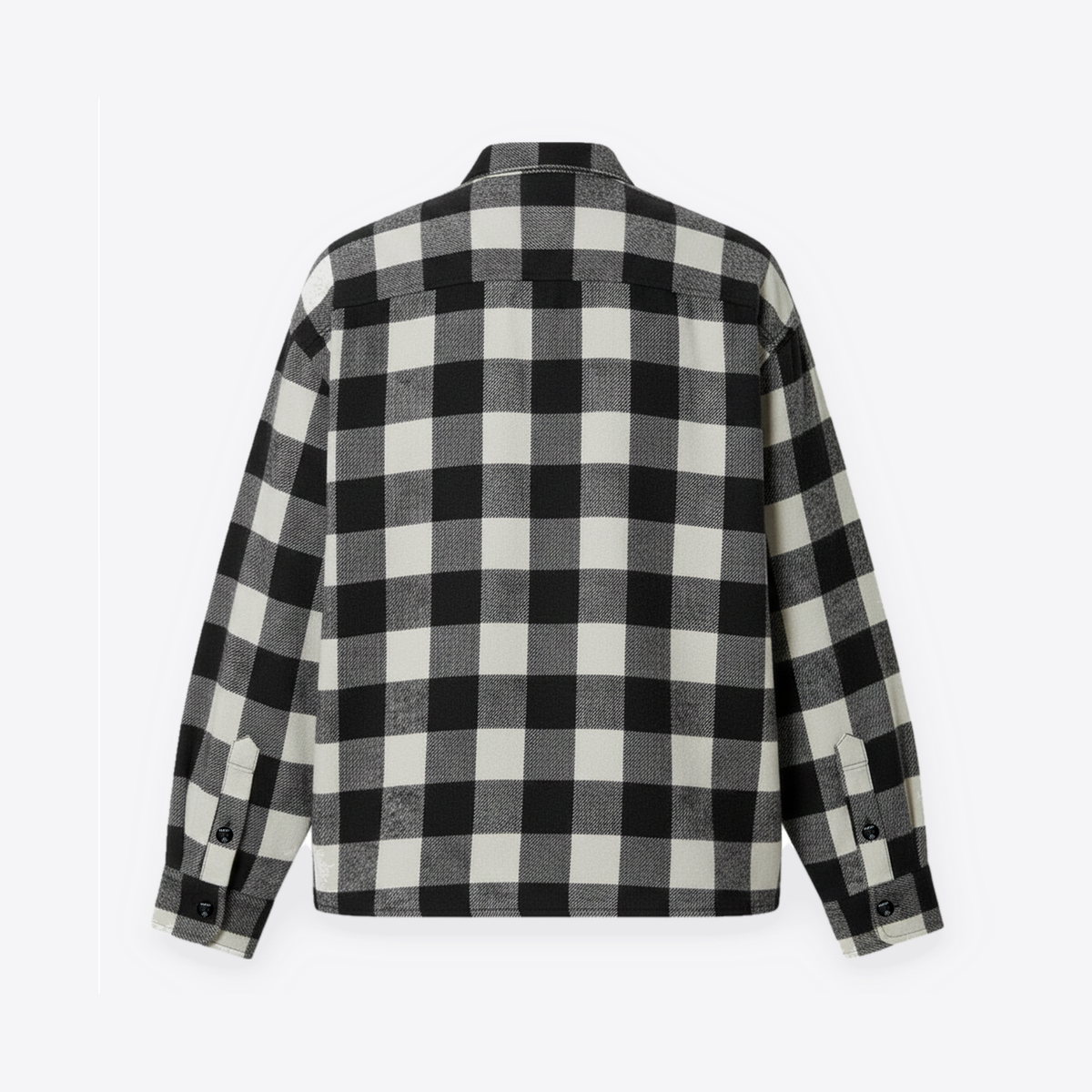 Camisa MAORI Tartán Black Ivory
