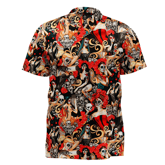 Camisa party de catrinas MAORI
