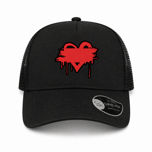 Gorro Negra Just Kiss Me streetwear premium MAORI