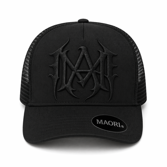 GORRO MAORI MONOGRAM BLACK streetwear premium MAORI