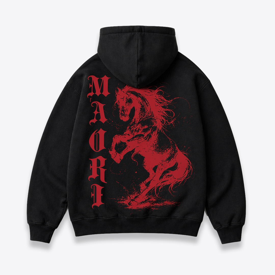 Hoodie Maori Blood Horse MAORI