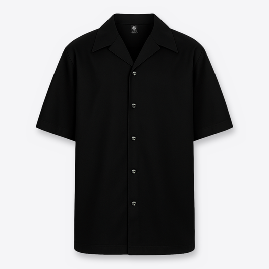 Black Sport Shirt MAORI frente