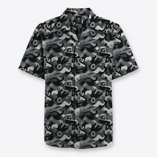 Shirt Sport Camo Grey frente