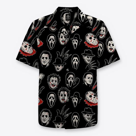 Camisa Horror Icons frente