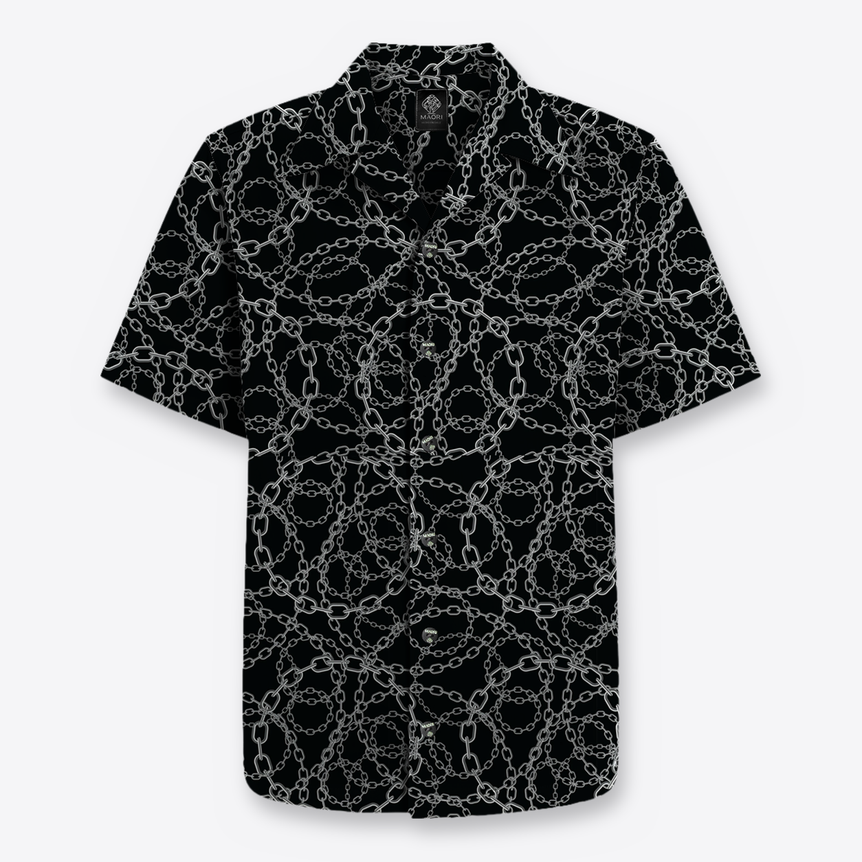 Camisa Chains Black frente