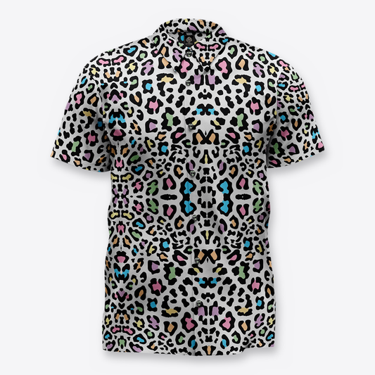 Camisa leopardo neblina frente