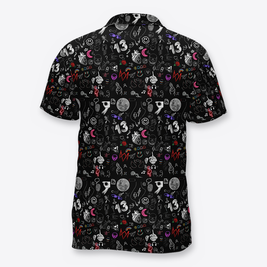Camisa Trece Lunas espalda