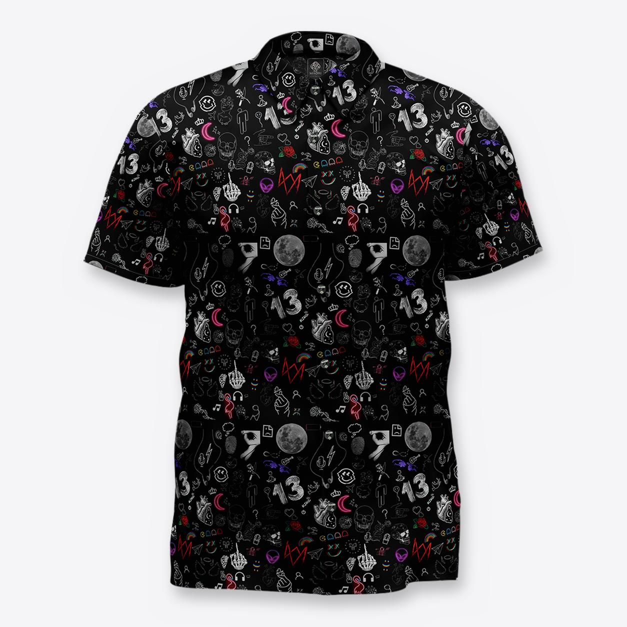 Camisa Trece Lunas frente
