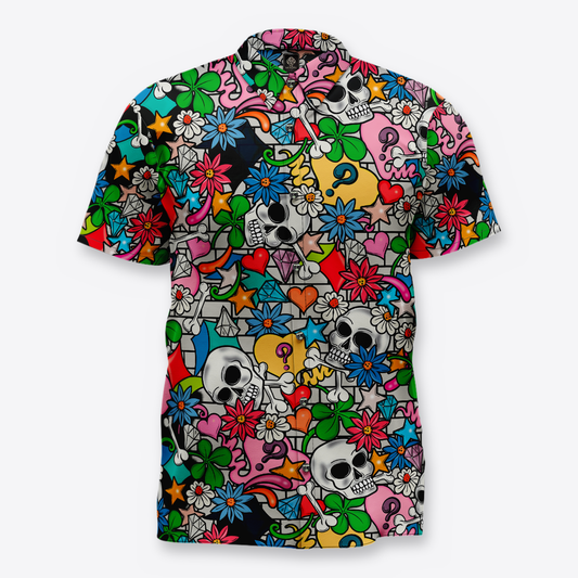 Camisa Frida Khalo Full Color frente